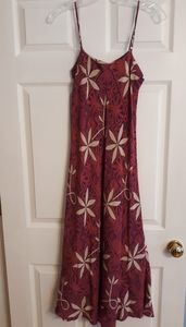 Hawiian Silk Slip Dress